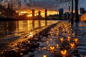 Valentines Day Winter Cold invites pests in London