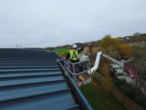 Mercury Pest Control completing essential bird proofing on NHS healthcare building